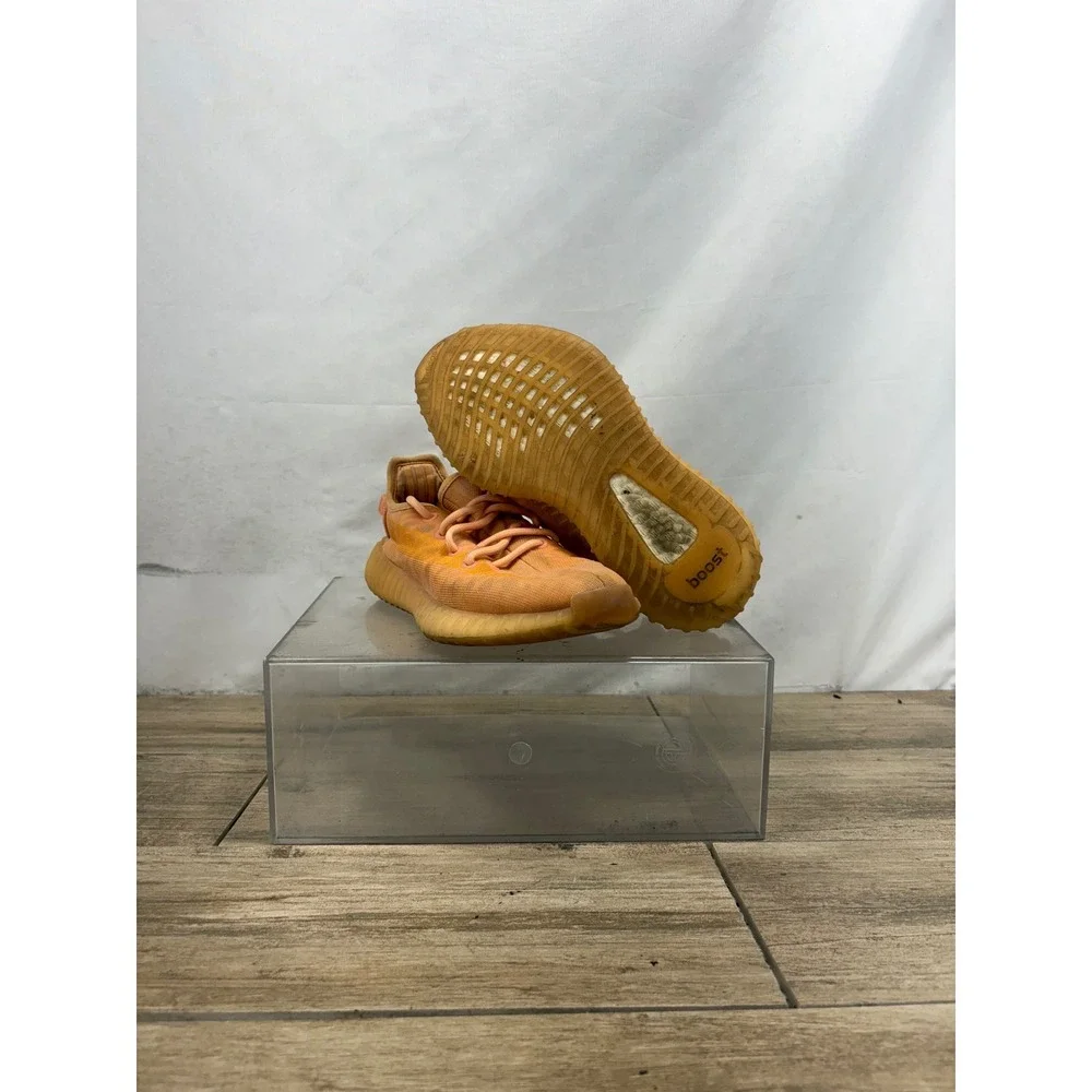 Adidas Yeezy Boost 350 V2 Mono Clay Kids Sneakers GW2870 Orange Size 4.5Y